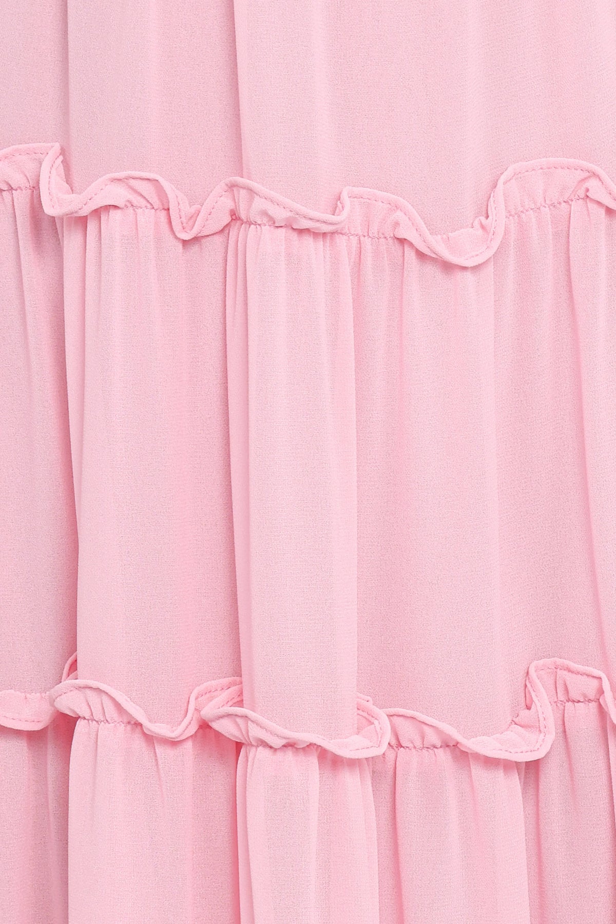 Dottie Halterneck Maxi Dress - Pink