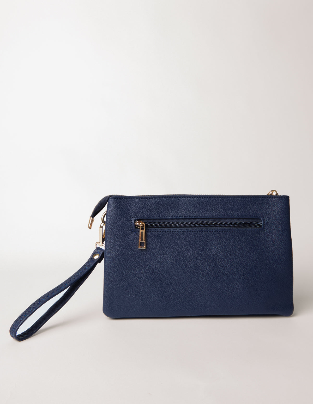 Clutch With Detachable Strap