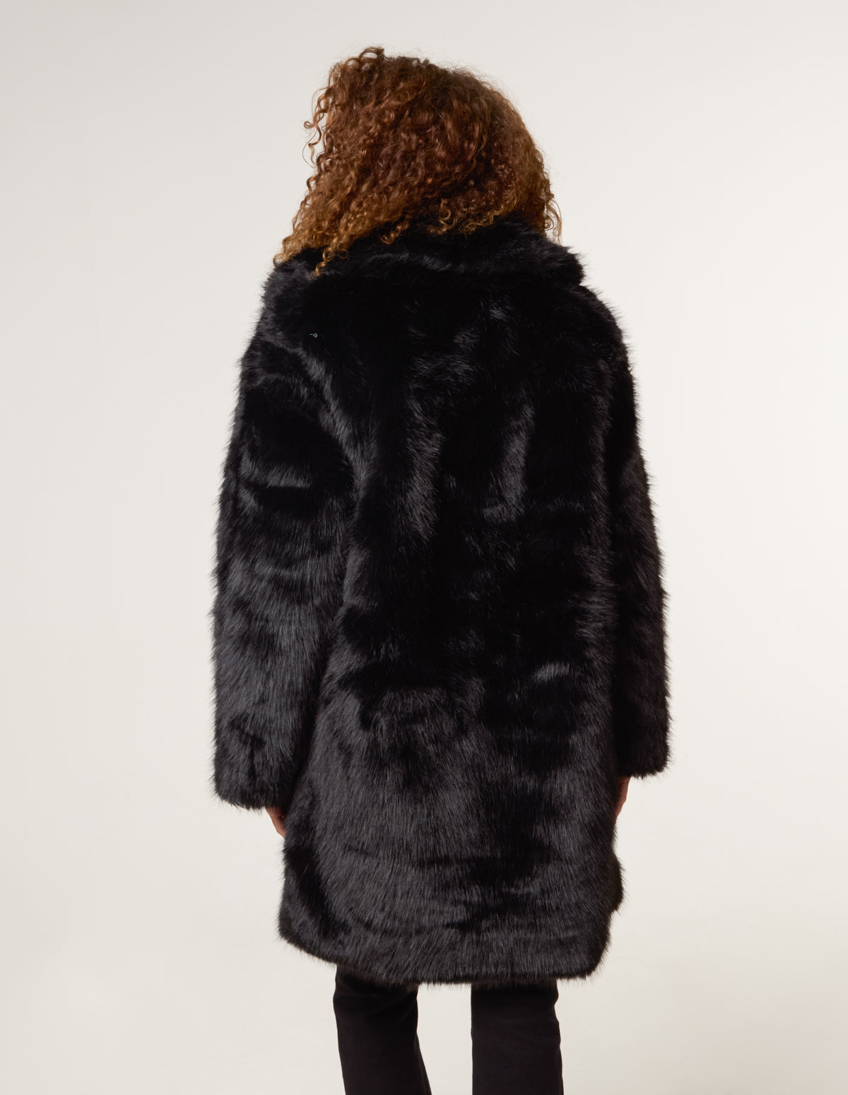 Faux Fur Long Coat
