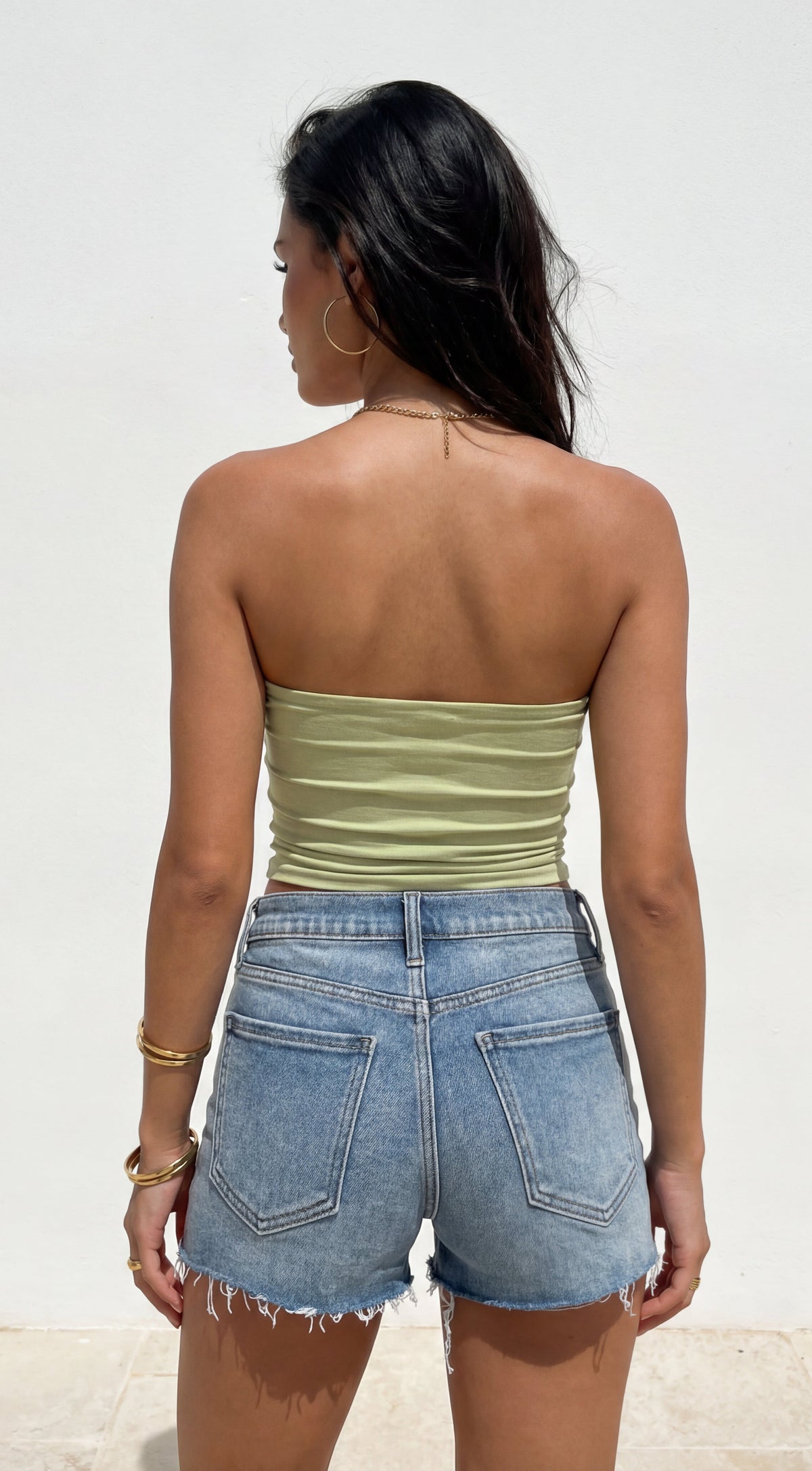 Mila Tube Top - Green