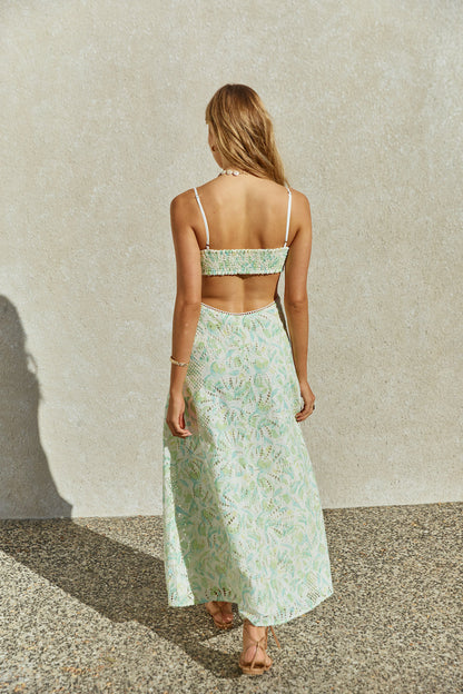 Zahara Maxi Dress Green