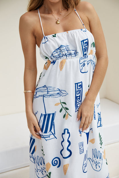 Sunkissed Sites Maxi Dress Blue