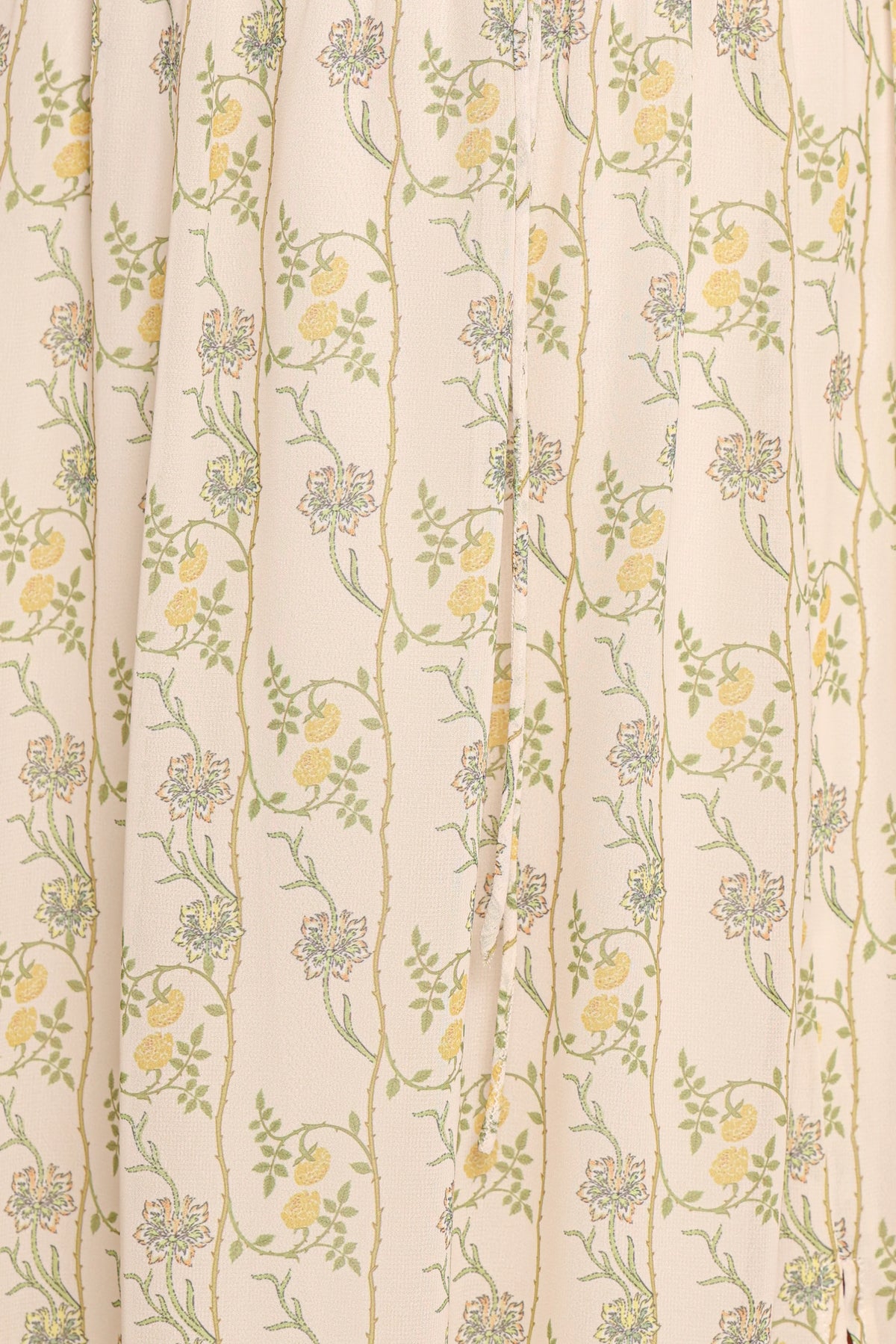 Keziah Long Sleeve Maxi Dress - Yellow Floral
