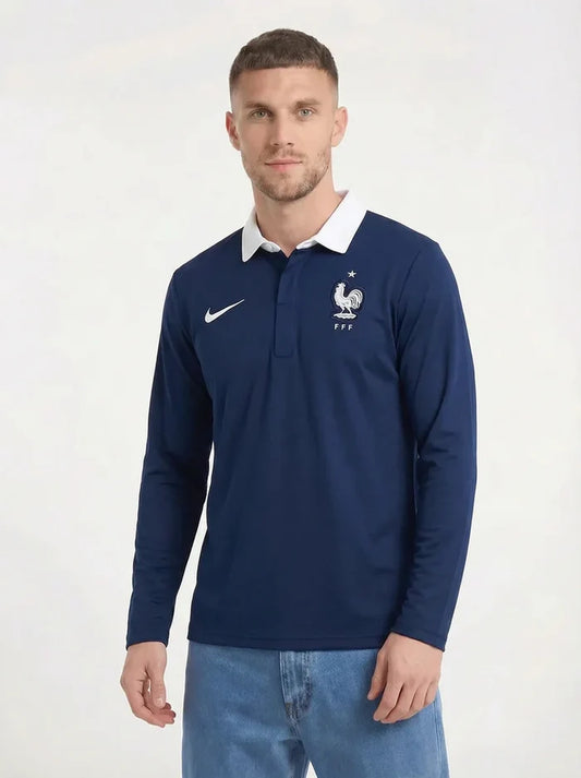 2014 FRANCE LONG SLEEVE CLASSIC JERSEY