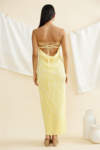 Lemon Cello Maxi Dress