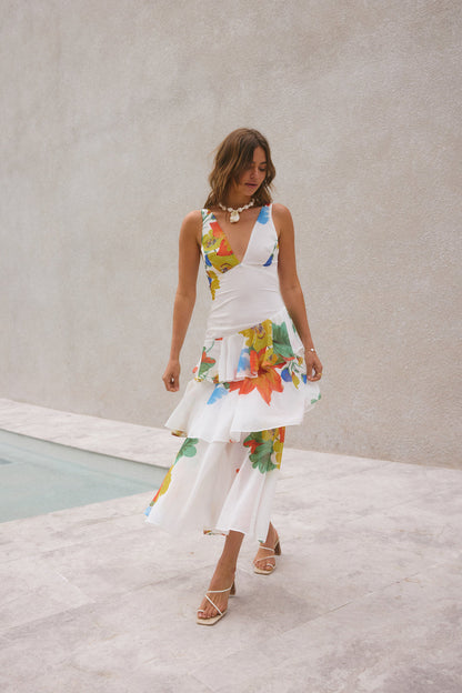 Floral Dreams Maxi Dress Multi