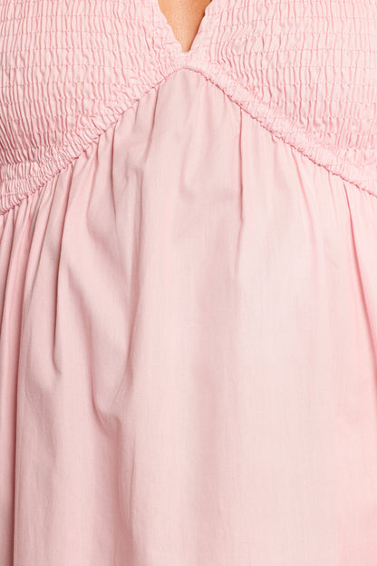 Ilyana Long Sleeve Maxi Dress - Pink