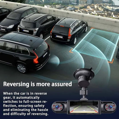 🎁 Last Day – 49% OFF 🔥 360° Panoramic Dash Cam System