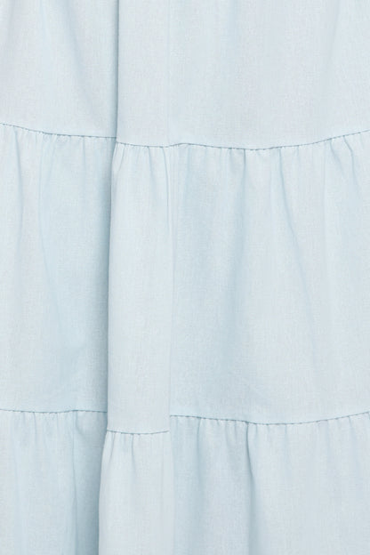 Cadence Strapless Maxi Dress - Blue