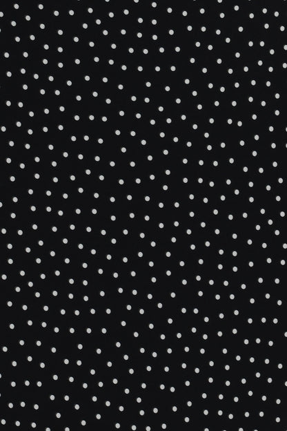 Mirae Maxi Dress - Black Polka Dot
