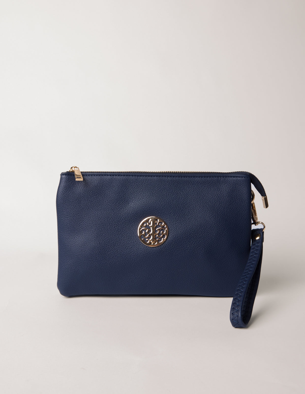 Clutch With Detachable Strap