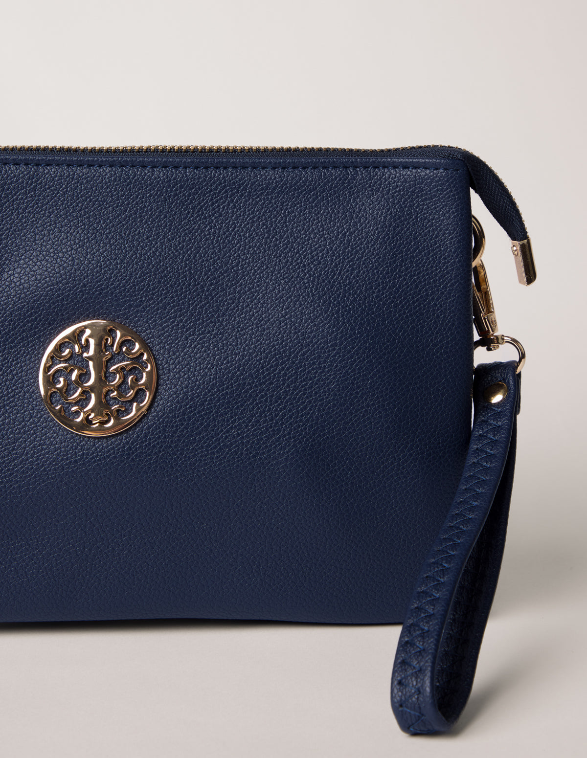 Clutch With Detachable Strap