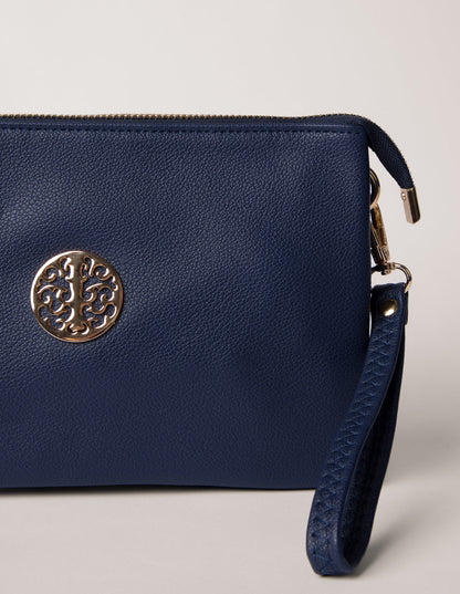 Clutch With Detachable Strap