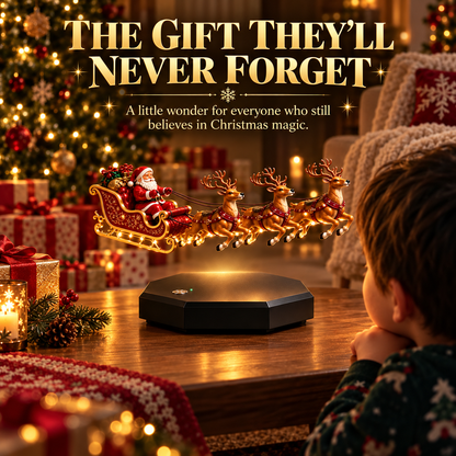 The Most Beautiful Christmas Decoration – Santa’s Flying Sleigh