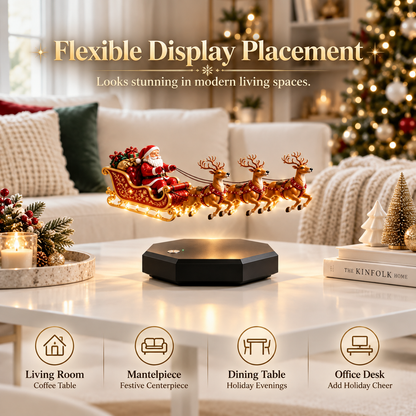 The Most Beautiful Christmas Decoration – Santa’s Flying Sleigh
