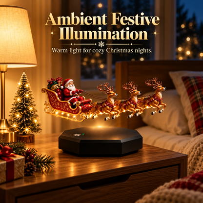 The Most Beautiful Christmas Decoration – Santa’s Flying Sleigh