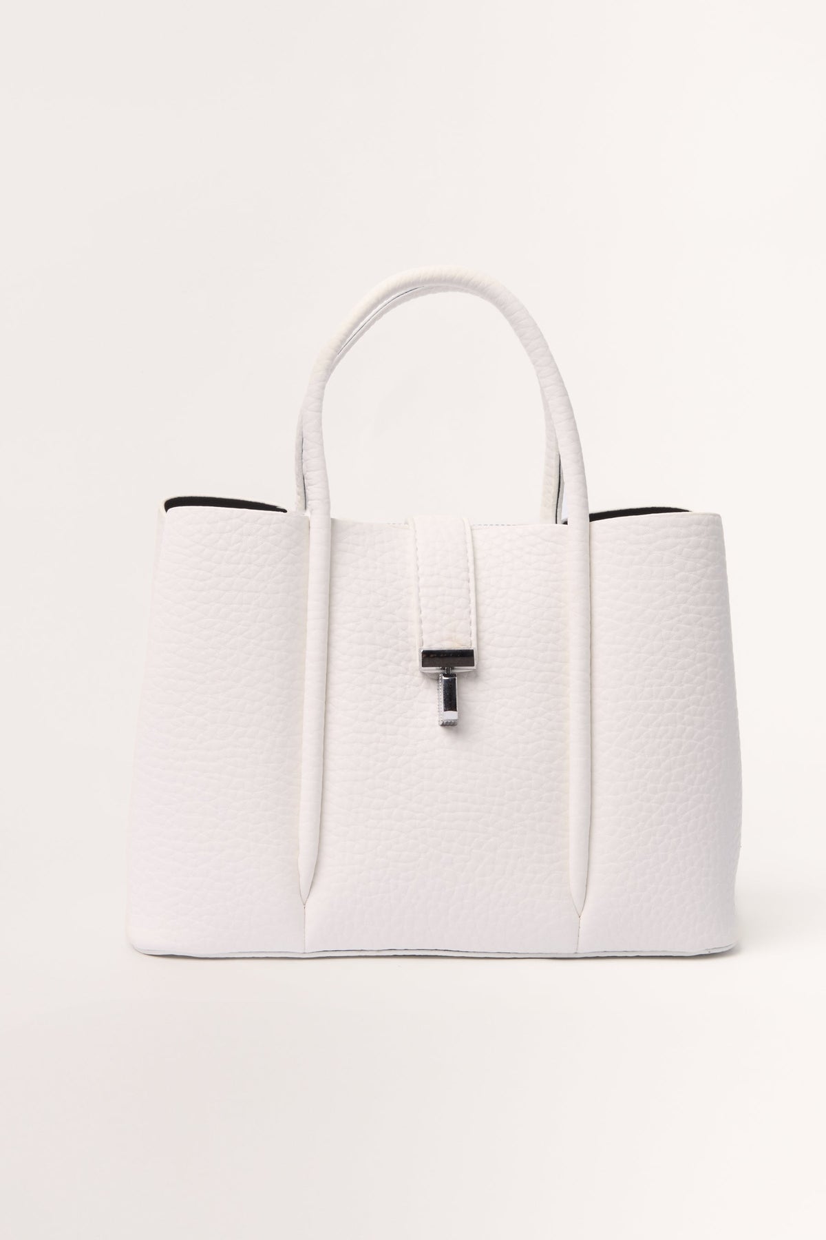 Scarf Top Handle Bag