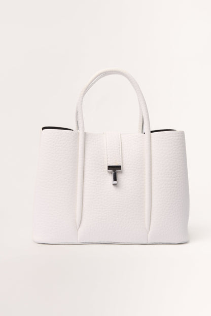 Scarf Top Handle Bag