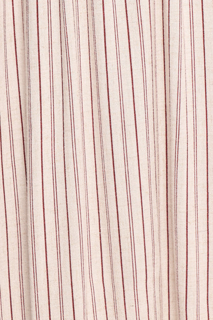 Martin Maxi Dress - Cherry Red Stripe