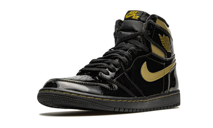 Air Jordan 1 High Black Metallic Gold
