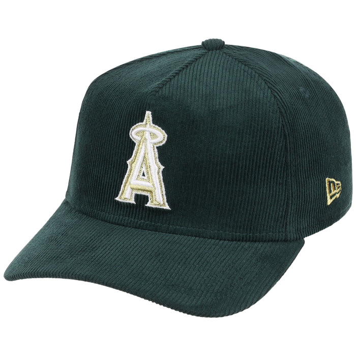 Anaheim Angels MLB Dark Green Cord FASHION CORE New Era 9FORTY A-Frame