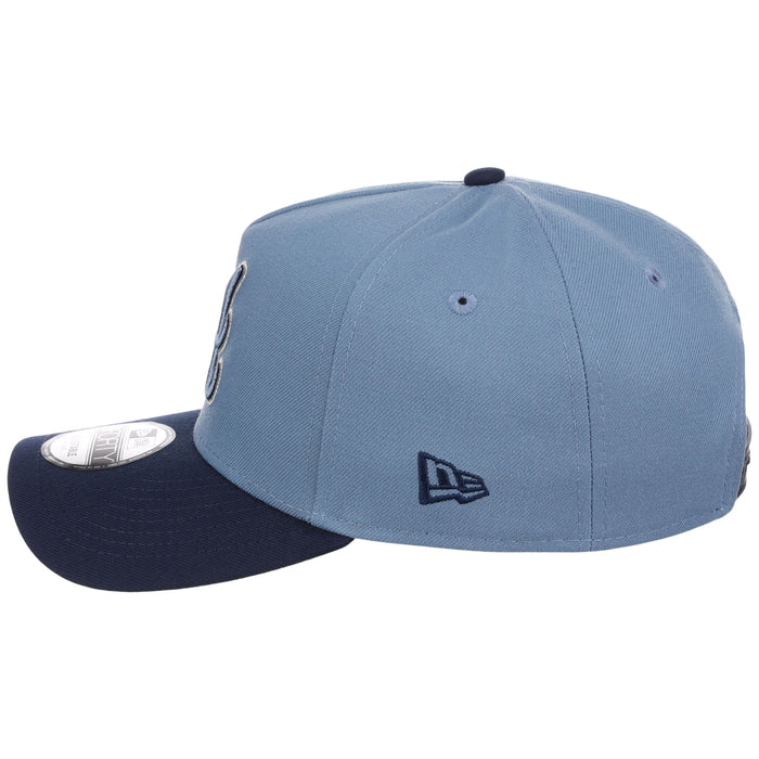 Atlanta Braves MLB Faded Blue x Navy FASHION CORE New Era 9FORTY A-Frame