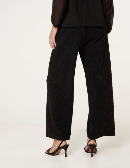 Draw Cord Metallic Trousers