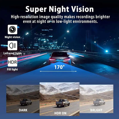🎁 Last Day – 49% OFF 🔥 360° Panoramic Dash Cam System