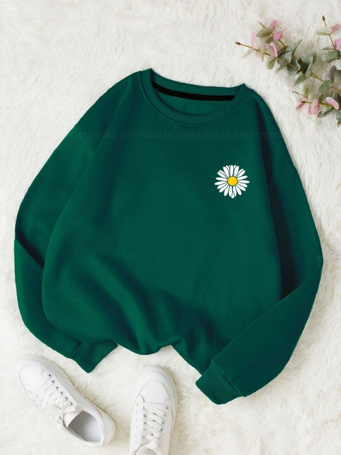BOTTLE GREEN SWEATSHIRT BOSTON