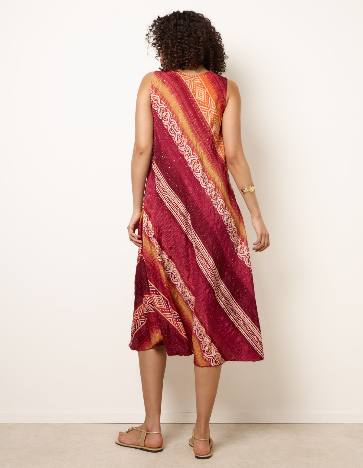 Sequin Jacquard Dress
