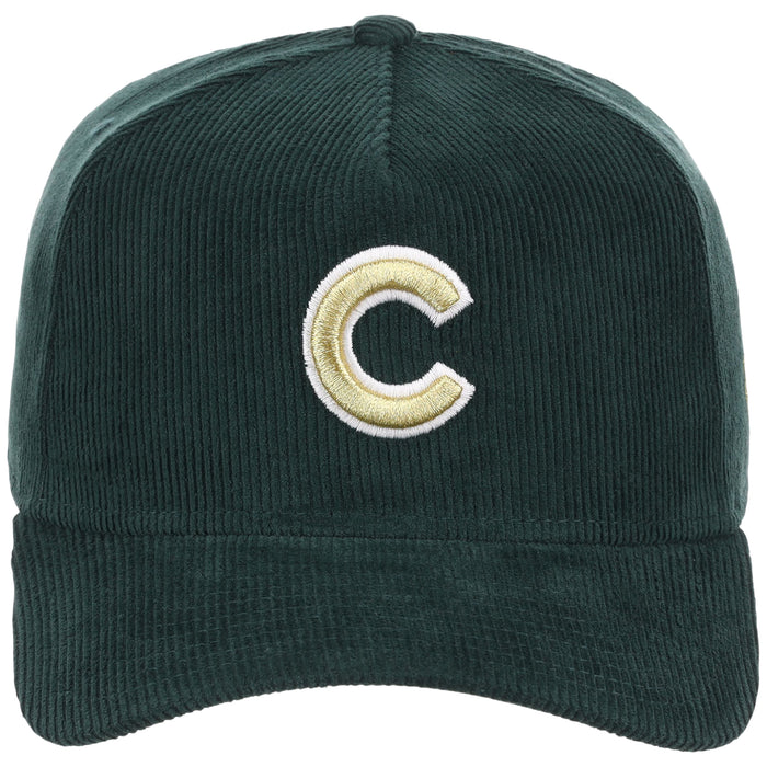 Chicago Cubs MLB Dark Green Cord FASHION CORE New Era 9FORTY A-Frame
