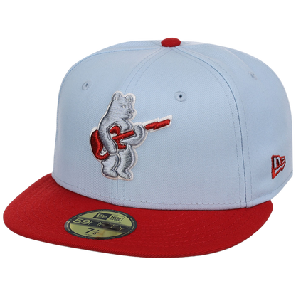Chicago Cubs Northside Chicago Crown the City New Era 59FIFTY (Sky Blue/Red)