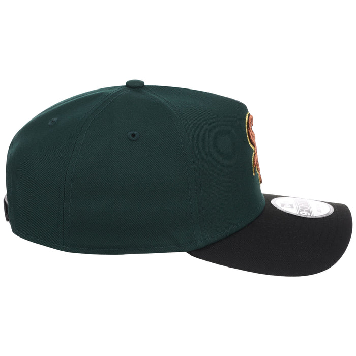 Chicago White Sox MLB Dark Green x Black FASHION CORE New Era 9FORTY A-Frame