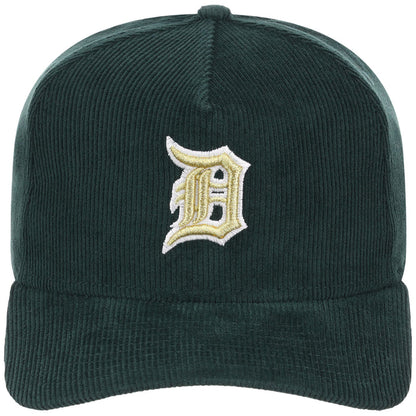 Detroit Tigers MLB Dark Green Cord FASHION CORE New Era 9FORTY A-Frame