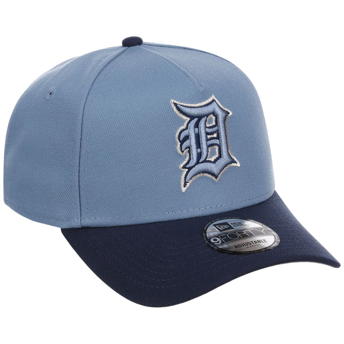 Detroit Tigers MLB Faded Blue x Navy FASHION CORE New Era 9FORTY A-Frame