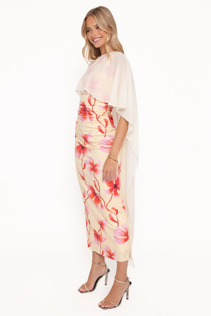 Tamzyn Maxi Dress - Pink Floral