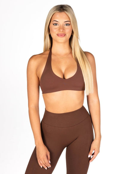 HIGH Dynamic Seamless Leggings - Mocha Brown - Kikiva Collection