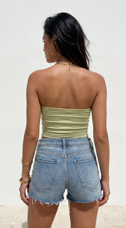 Mila Tube Top - Green
