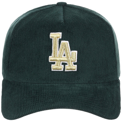 Los Angeles Dodgers MLB Dark Green Cord FASHION CORE New Era 9FORTY A-Frame