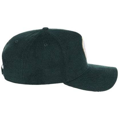 Milwaukee Brewers MLB Dark Green Cord FASHION CORE New Era 9FORTY A-Frame