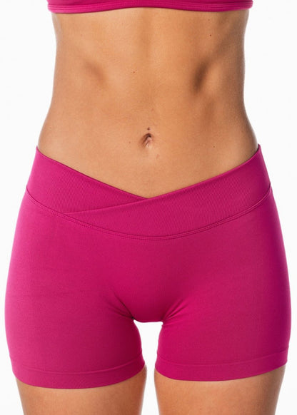 Mini Cross Over Short - Raspberry - Kikiva Collection