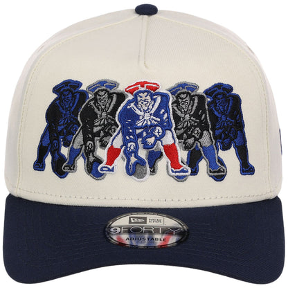 New England Patriots NFL Seismic New Era 9FORTY A-Frame