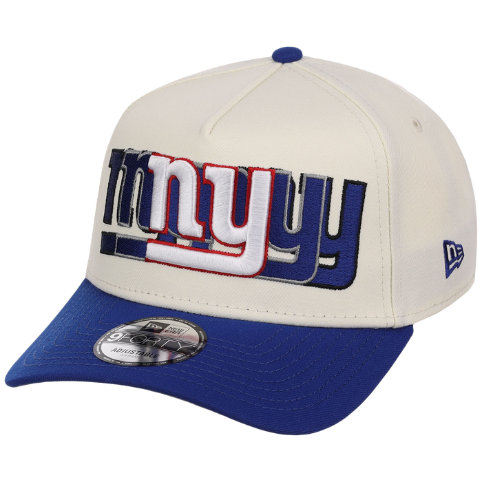 New York Giants NFL Seismic New Era 9FORTY A-Frame