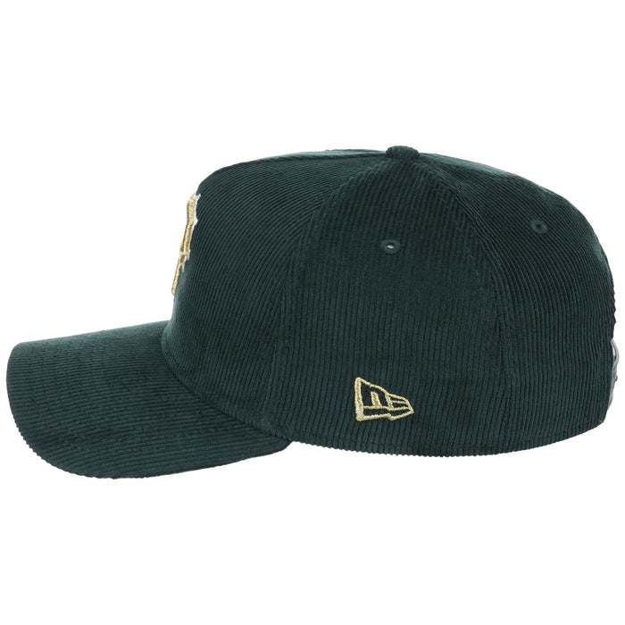 Pittsburgh Pirates MLB Dark Green Cord FASHION CORE New Era 9FORTY A-Frame