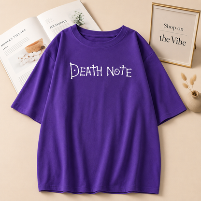 PURPLE TEE DEATH NOTE