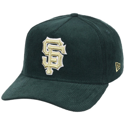 San Francisco Giants MLB Dark Green Cord FASHION CORE New Era 9FORTY A-Frame