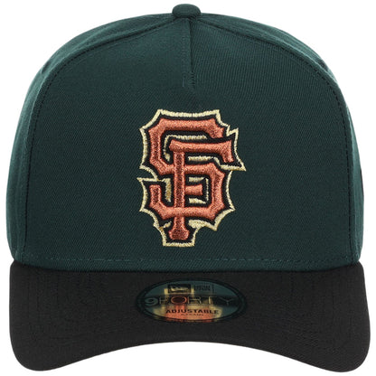 San Francisco Giants MLB Dark Green x Black FASHION CORE New Era 9FORTY A-Frame