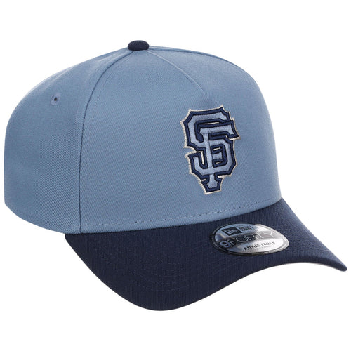 San Francisco Giants MLB Faded Blue x Navy FASHION CORE New Era 9FORTY A-Frame