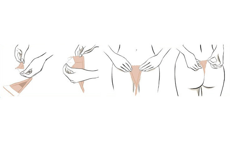 Nude Strapless Reusable Panty