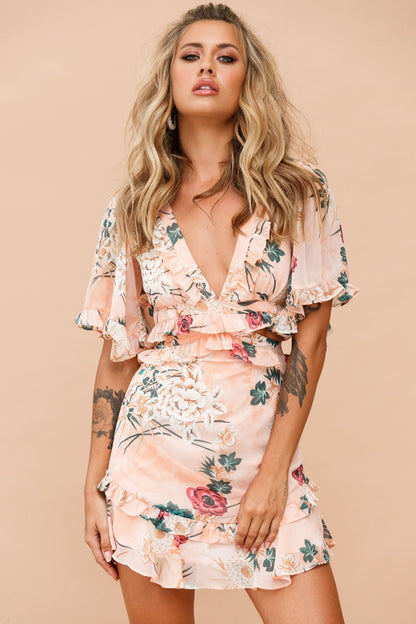 Sprung In Love Dress - Orange